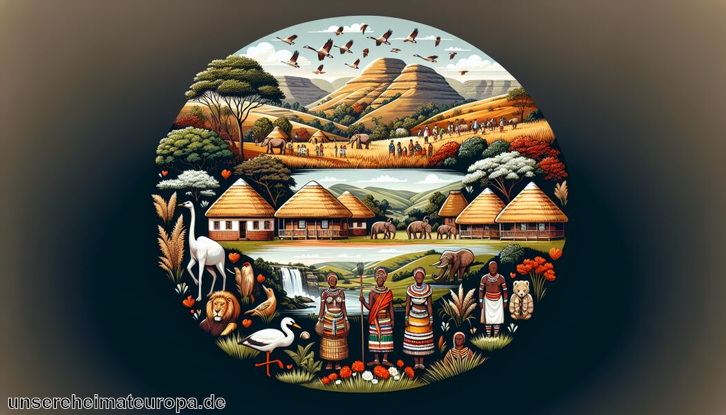 Indlunkhulu - Traditionelle Architektur - Typisch swasiländisch - Was macht Eswatini (Swasiland) aus