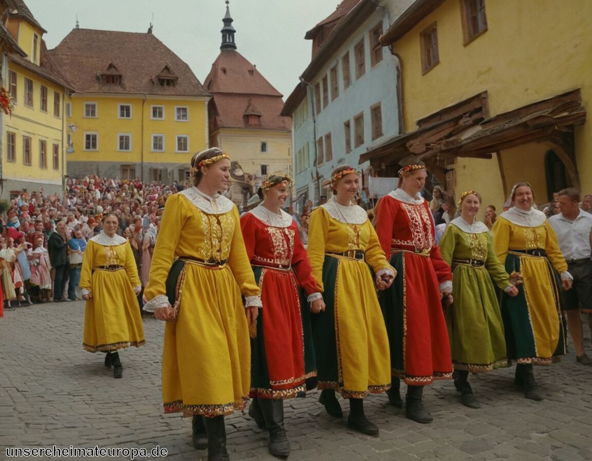 Traditionelle Feste und Veranstaltungen in Schäßburg - Sighisoara » Schäßburg: Eine Stadt voller Geschichte