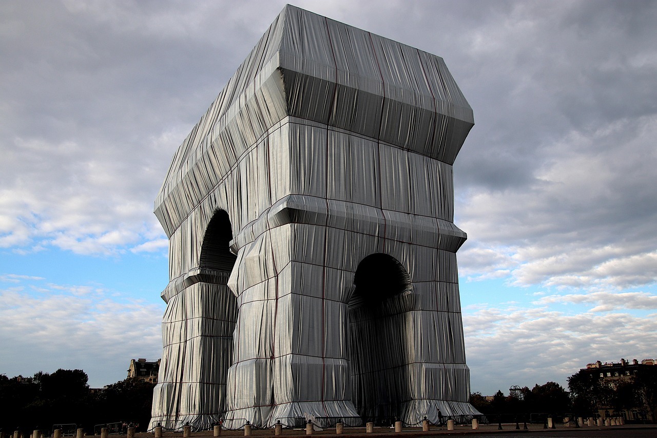 arc de triomphe, triumphal arch, paris, france, monument, heritage, contemporary art, landmark